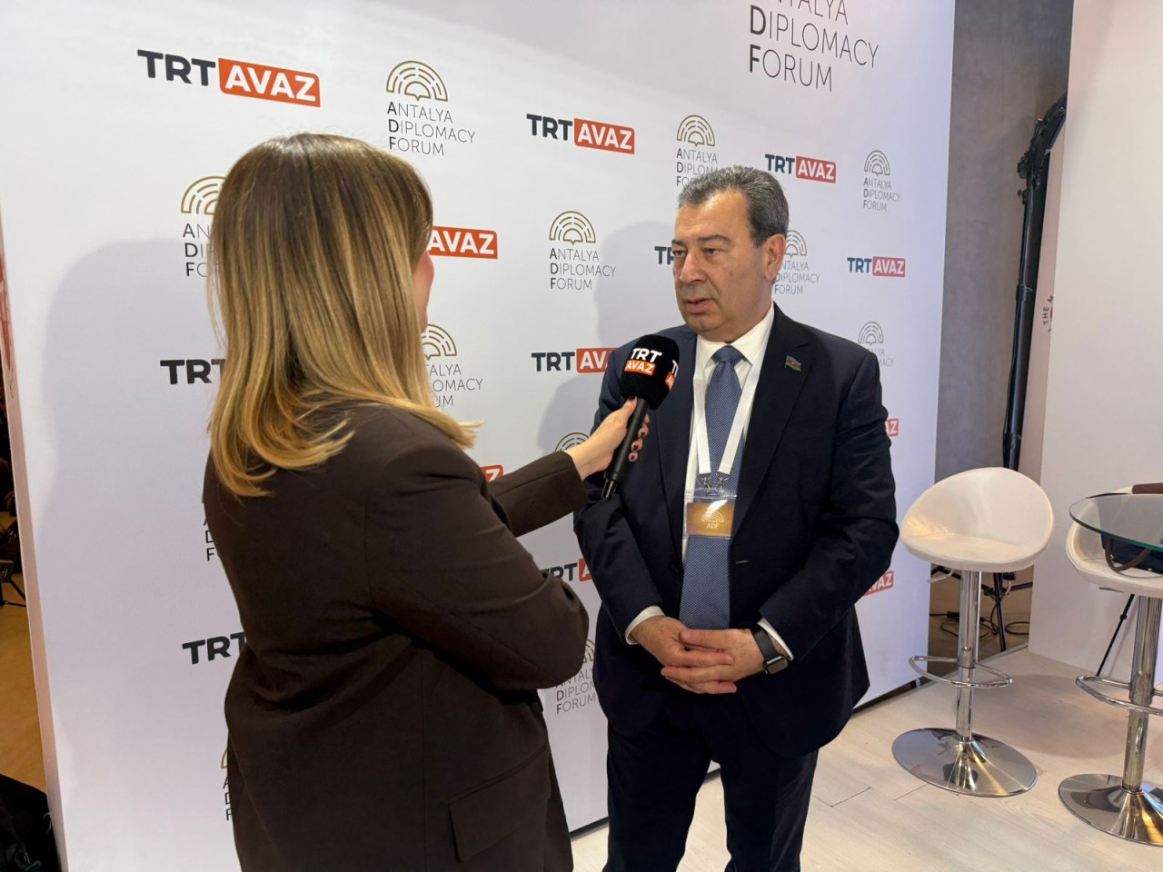 Əhliman Əmiraslanov və Səməd Seyidov Antalya Diplomatiya Forumunda - FOTOLAR